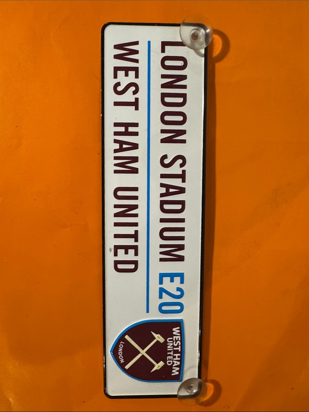 West Ham United London Stadium Road Sign